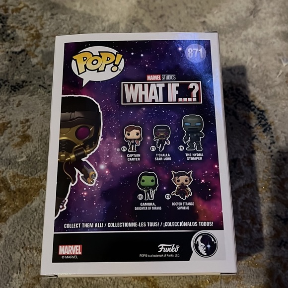NWT Funko Pop 871 Tchalla Star Lord - Picture 3 of 6
